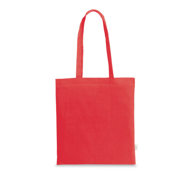 SL044 - Sacola em 70% algodão reciclado e 30% poliéster reciclado (150 g/m²), com alças de 65 cm. - Image 5