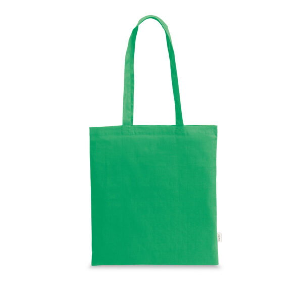SL044 - Sacola em 70% algodão reciclado e 30% poliéster reciclado (150 g/m²), com alças de 65 cm. - Image 7