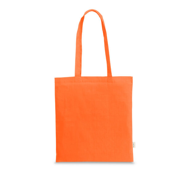 SL044 - Sacola em 70% algodão reciclado e 30% poliéster reciclado (150 g/m²), com alças de 65 cm. - Image 10