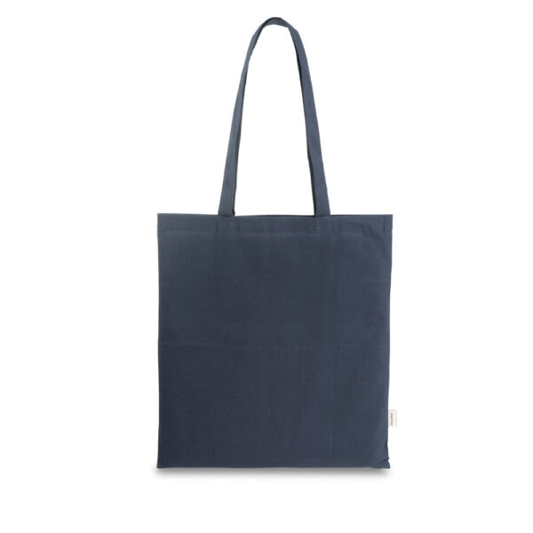 SL044 - Sacola em 70% algodão reciclado e 30% poliéster reciclado (150 g/m²), com alças de 65 cm. - Image 11