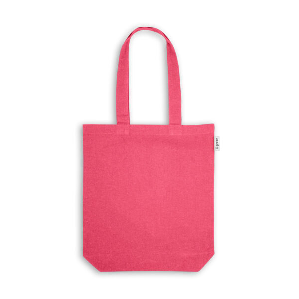 SL042 - Sacola em 50% algodão, 30% algodão reciclado e 20% poliéster reciclado (220 g/m²). - Image 3