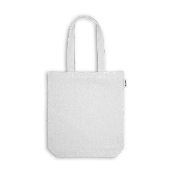 SL042 - Sacola em 50% algodão, 30% algodão reciclado e 20% poliéster reciclado (220 g/m²). - Image 9