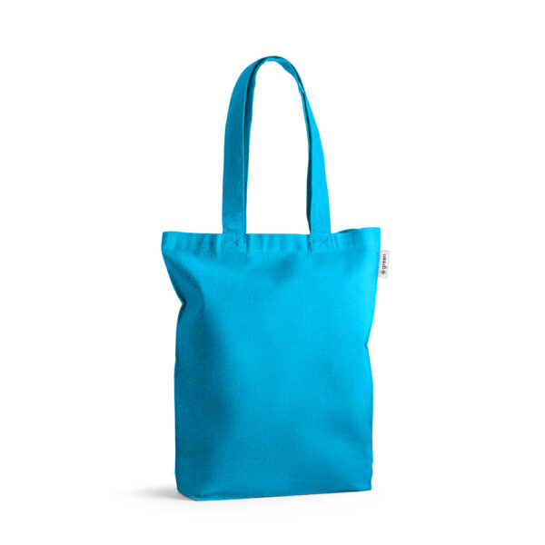 SL042 - Sacola em 50% algodão, 30% algodão reciclado e 20% poliéster reciclado (220 g/m²). - Image 12