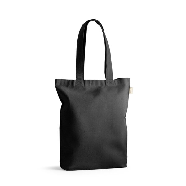 SL053 - Sacola em 70% algodão reciclado e 30% poliéster reciclado (220g/m²). - Image 2