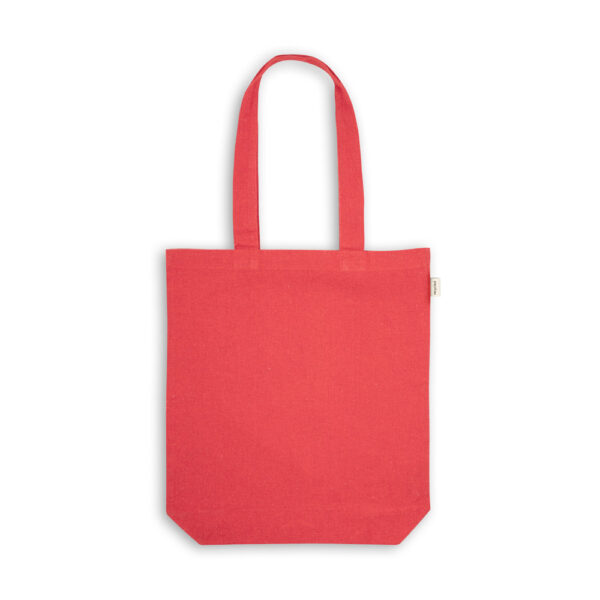 SL053 - Sacola em 70% algodão reciclado e 30% poliéster reciclado (220g/m²). - Image 5