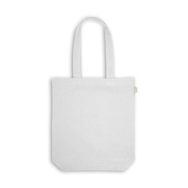 SL053 - Sacola em 70% algodão reciclado e 30% poliéster reciclado (220g/m²). - Image 7