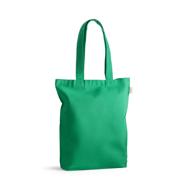 SL053 - Sacola em 70% algodão reciclado e 30% poliéster reciclado (220g/m²). - Image 8