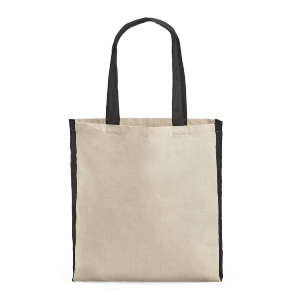SL031 - Sacola 100% algodão (140 g/m²) com alças de 65 cm. - Image 2