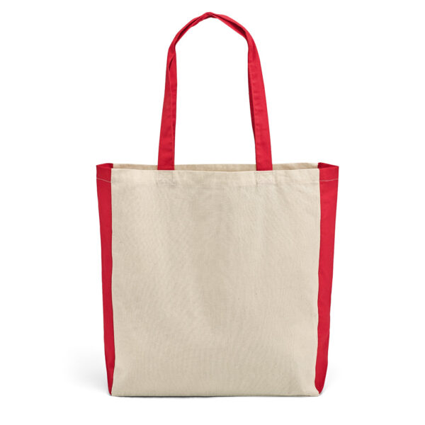 SL031 - Sacola 100% algodão (140 g/m²) com alças de 65 cm. - Image 4