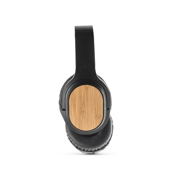 FON009 - Fone de ouvido wireless em bambu e ABS. - Image 3