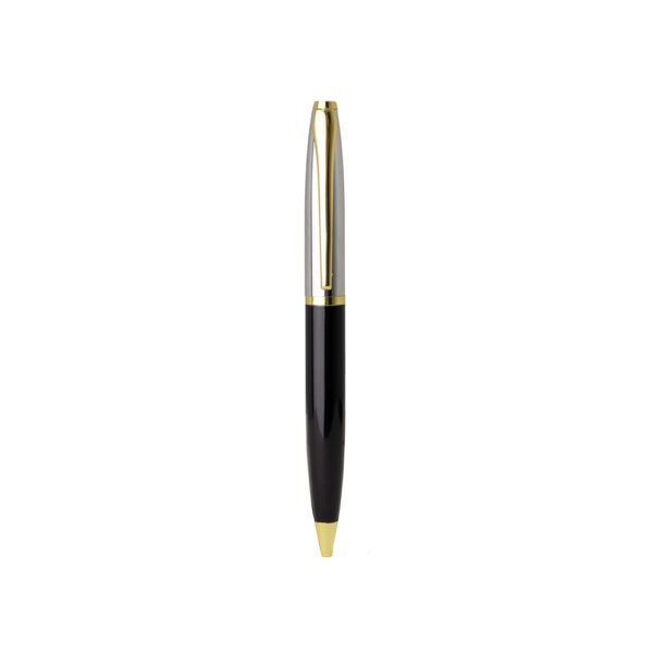 CM026 - Caneta metálica com carga esferográfica azul 1.0mm e acionamento por rotação. - Image 3