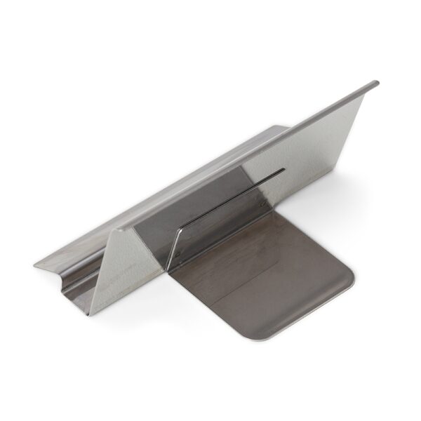 PC013 - Porta celular inox, chapa metálica brilhante. - Image 4