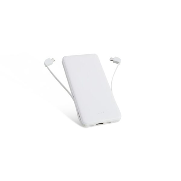 PW017 -  Power bank plástico de 10.000mAh com indicadores led. - Image 2