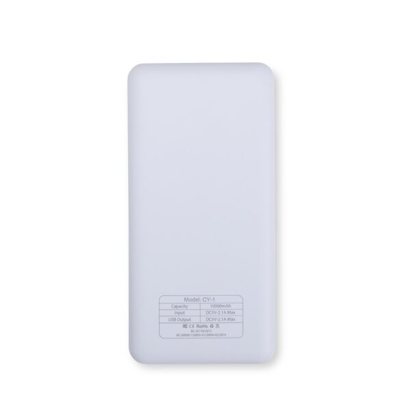 PW023 - Power Bank 10.000mAh com Indicador LED. - Image 4