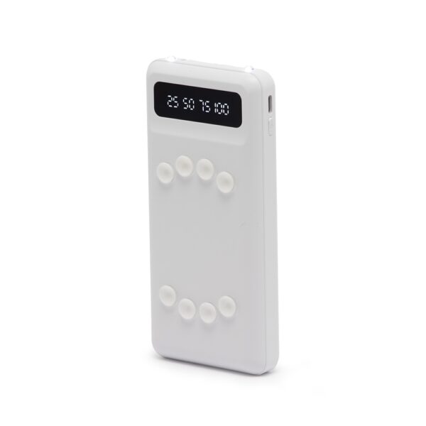 PW016 - Carregador power bank de 10.000mAh com lanternas e múltiplas saídas. - Image 3