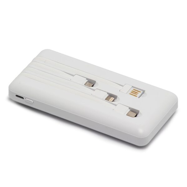 PW016 - Carregador power bank de 10.000mAh com lanternas e múltiplas saídas. - Image 4