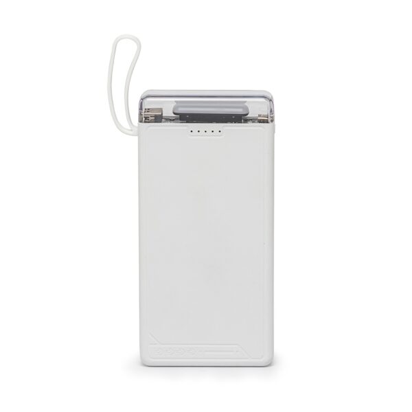 PW014 - Carregador power bank de 10.000mAh com lanterna e múltiplas saídas. - Image 3