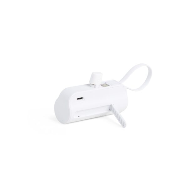 PW015 - Power bank 5.000mAh plástico com indicadores de bateria em LED. - Image 3